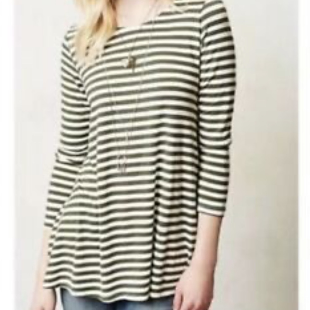 3/$25 👑 Anthropologie Puella size XS Striped Blouse